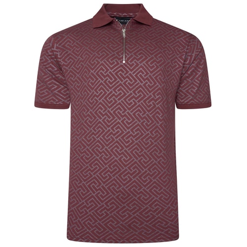 KAM Poloshirt mit Folienprint (Figur)